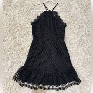 Karina Grimaldi Black Cocktail Dress